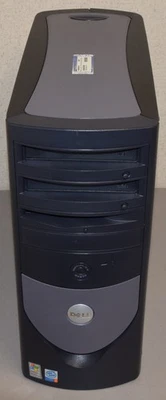 Dell GX270 Tower Pentium 4 2.6Ghz 2GB DDR 80GB HDD CD-RW 3.5" Floppy AGP Serial - Image 1 of 4