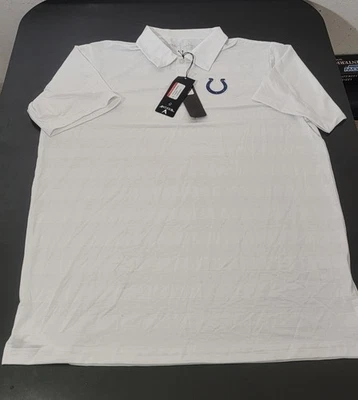 Antigua NFL Indianapolis Colts Polo Shirt Large - Image 1 of 4