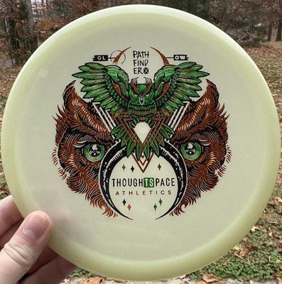 Thought Space Athletics Glow Pathfinder Midrange Disc Rare “Fly By Night” 177g - Image 1 of 4