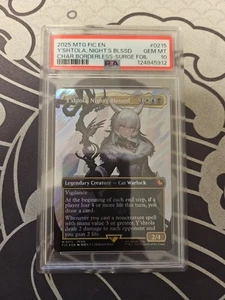 PSA 10 Magic the Gathering Yshtola Night's Blessed Surge Foil 215 Final Fantasy - Picture 1 of 2