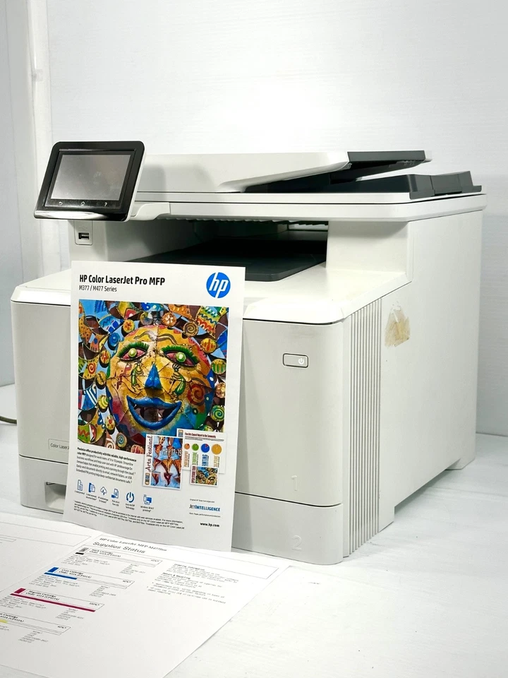 HP Color LaserJet Pro MFP M477fnw Wireless Laser Printer pg:36k, Tested VIDEO - Image 1 of 4