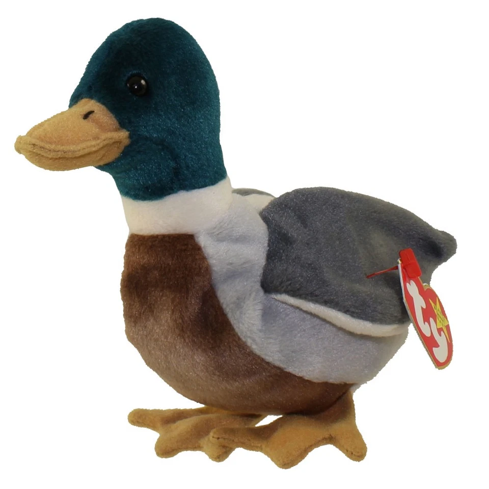 TY Beanie Baby - JAKE the Duck (5 inch) - MWMTs Stuffed Animal Toy - Image 1 of 1