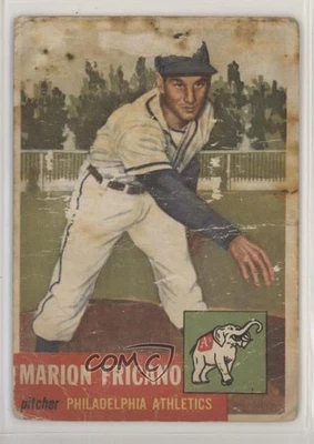 1953 Topps Marion Fricano #199 Rookie RC - Image 1 of 2
