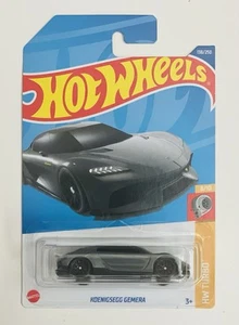 2022 Hot Wheels HW Turbo Iron Gray Koenigsegg Gemera 8/10 138/250 - Picture 1 of 2