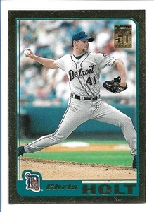 Chris Holt 2001 Topps Traded Gold #T45 /2001 - Detroit Tigers - Picture 1 of 2