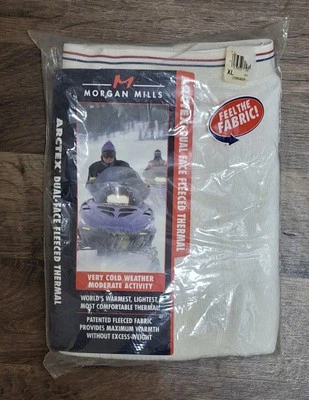 *VINTAGE* Size XL - ARCTEX Morgan Mills DUAL FACE FLEECED Thermal Pants *RARE* - Image 1 of 4