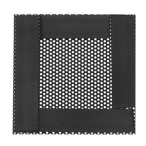 5PCS PC Dust Filter 50x50mm PVC Computer Case Cooler Mesh Cover Fan Grills Black - Afbeelding 1 van 5