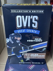 NEU VOLLE BOX OVECHKIN OVI’S GREAT CRUNCH CEREAL 19.09.25 VERÖFFENTLICHUNG NHL GESCHICHTE - Bild 1 von 3