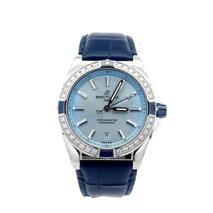 BREITLING Super Chronomat Automatik 38 A17356531C1P1 Blau Herren/Unisex Uhr - Bild 1 von 7