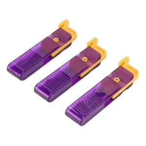 3 Pcs Seam Rippers 180° Rotation Folding Purple Thread Rippers For Household - Picture 1 of 22