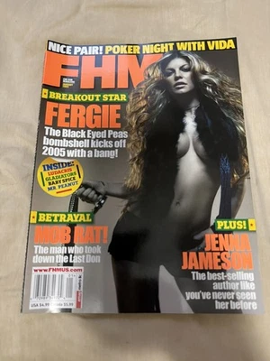 SEXY Fergie FHM Magazine January 2005 Black Eyed Peas Jenna Jameson - Image 1 of 2