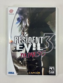 Resident Evil 3 Nemesis for Sega Dreamcast [Fan-made Cover Art] Case Only