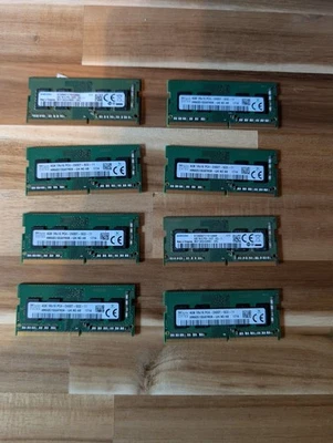 8 x 4GB Laptop Memory From Samsung And SK - Image 1 of 3