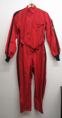 DE COLECCIÓN AÑOS 70 BELSTAFF NAILON MOTO EUROPA 2 TRAJE TALLA XS SE ADAPTA A M,! RARO ROJO Foto 1 de 4