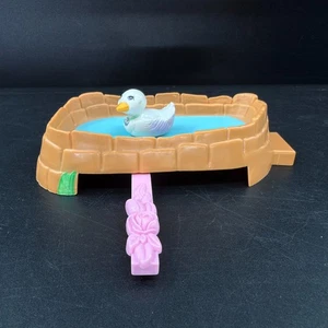 Littlest Pet Shop 1994 patitos nadadores nido de estanque juego Kenner leer - Imagen 1 de 9