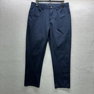 Vuori Pants Mens 32 Slim Ink Navy Meta Ankle Stretch Comfort Office Outdoor - Foto 1 di 8