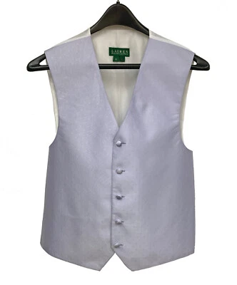 Men's Ralph Lauren Lilac Tuxedo Vest Free Shipping Big & Tall Size LL - Image 1 of 2