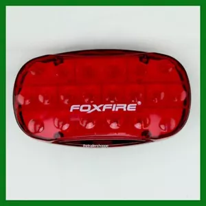 Montaje imán de señal intermitente de emergencia portátil 26 luz de batería LED roja Foxfire - Imagen 1 de 5