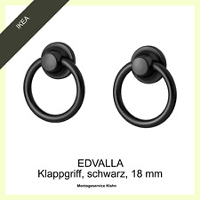 IKEA EDVALLA Klappgriff, schwarz, 18 mm
