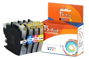 TsPrint Patronen kompatibel mit Brother LC3213XL LC3211 BK+Farbe Set MFC-J497DW - Bild 1 von 7