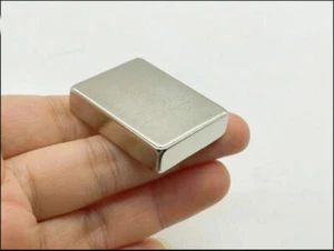Wholesale 40x30x10mm Super Strong Rare Earth Neodymium Craft Block Magnets N50 - Picture 1 of 3