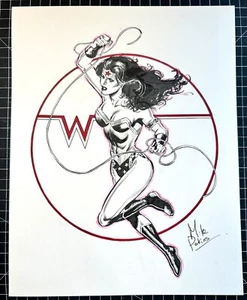 Commissione marcatore donna Mike Perkins originale firmato 11X14 - Foto 1 di 1