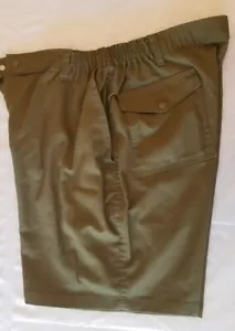 Boy Scouts Clean Mens Green Cargo Shorts size 38 NEEDS snap repair - Picture 1 of 6