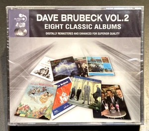 Dave Brubeck Vol 2 Eight Classic Albums on 4 CDs NEW SEALED Real Gone Jazz - Picture 1 of 2