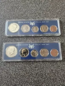 1967 and 1966 Special US Mint set (OGP) 10 coins (no outer sleeves) - Picture 1 of 2