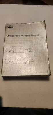 Manual de reparación oficial de fábrica Audi 5000 1977-1983 gasolina y diésel estándar y turbo Foto 1 de 4