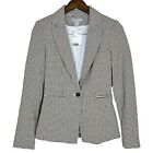 New With Tags H&M Fitted Houndstooth Blazer Size 2