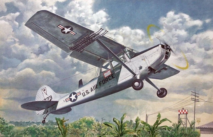 1932110-roden 409 L-19/0-1 - Modellino Bird Dog