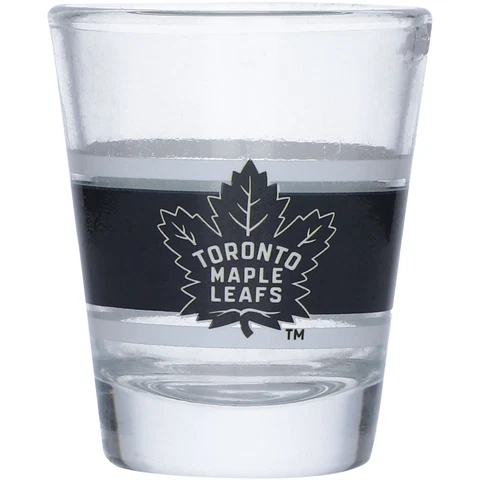 Toronto Maple Leafs 2oz. Stripe Shot Glass Cover