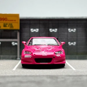 Street Weapon 1/64 Scale Honda S2000 Pink Diecast Car Toy Model NIB - Picture 1 of 7