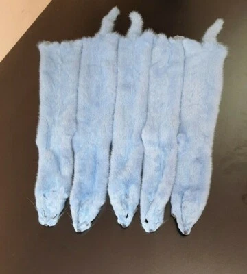 vison azul, pele de vison, pele, pele real, pele de vison genuína, cor de vison, vison vintage,  - Imagem 1 de 4