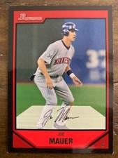JOE MAUER 2007 Bowman #150 Minnesota Twins
