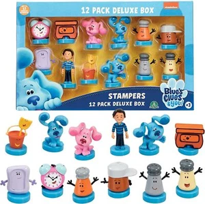 Blues Clues Stamps 12pk Tickety Josh Shovel Pail Slippery Soap Magenta Paprika - Picture 1 of 10