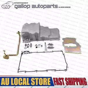 FOR HOLDEN HQ LS1 ENGINE SWAP ALUMINIUM REAR DROP OIL PAN SUMP (302-2 8446) - Picture 1 of 9