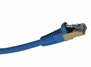 Shielded CAT6 - 3 Foot Blue STP Cable - Picture 1 of 6