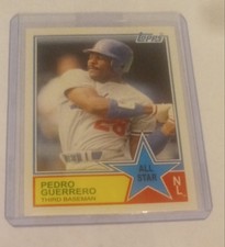 Pedro Guerrero 2013 Topps Archives 1983 All-Stars #83-PG Los Angeles Dodgers