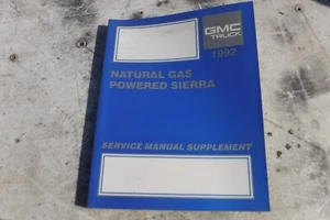 1992 GMC Truck Natural Gas Powered Sierra Suplement - Picture 1 of 1