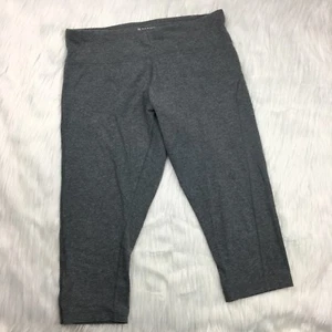 Tek Gear Small Womens Capri Fitness Yoga Pants Gray Fitness Athletic Workout - Picture 1 of 3
