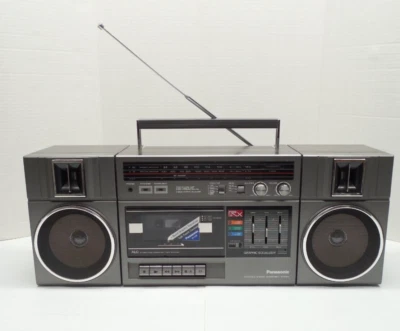 Sistema de componentes estéreo portátil vintage Panasonic RX-C39 Boom Box (leer) Foto 1 de 4