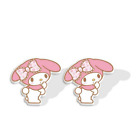 Sanrio My Melody Tiny 1/2 Inch Earrings New