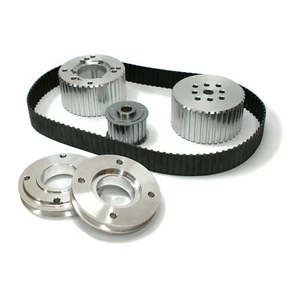 Holden 253 304 308 Gilmer Drive Kit w/ Powersteering and Air Conditioner Pulley - Picture 1 of 1