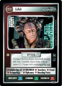 Star Trek CCG VOY Voyager Culluh 143R - Picture 1 of 1