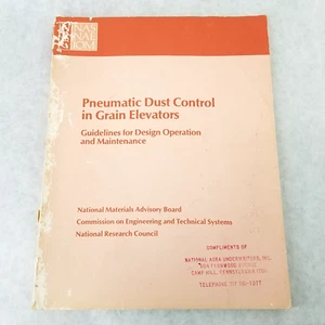 Pneumatic Dust Control in Grain Elevators: Guidelines for Design  1982 Softcover - Bild 1 von 21