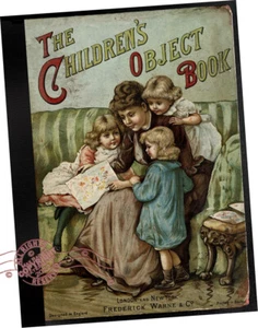 Warne Co (1880) The Children's Object Book * Animals Household City Trains Farm - Imagen 1 de 12
