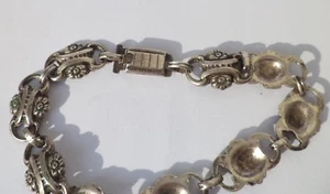 GROSSES ANTIKES SILBERARMBAND (835). - Bild 1 von 8