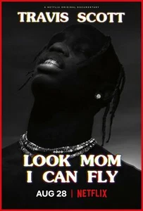 Travis Scott Look Mom I Can Fly Poster 30X20" TV Astroworld From USA - Picture 1 of 2